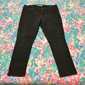 GUC Levi’s black jeans 711 skinny size 32